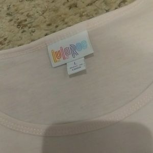 LuLaRoe Tops - Pink LuLaRoe Lrg Irma LuLaRoe Tops - Pink LuLaRoe Lrg Irma